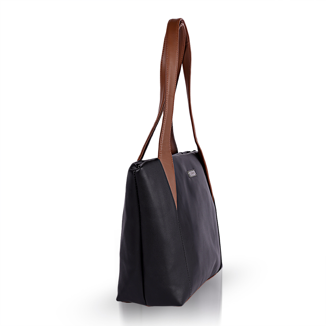 Classic Black Tote Bag For Office