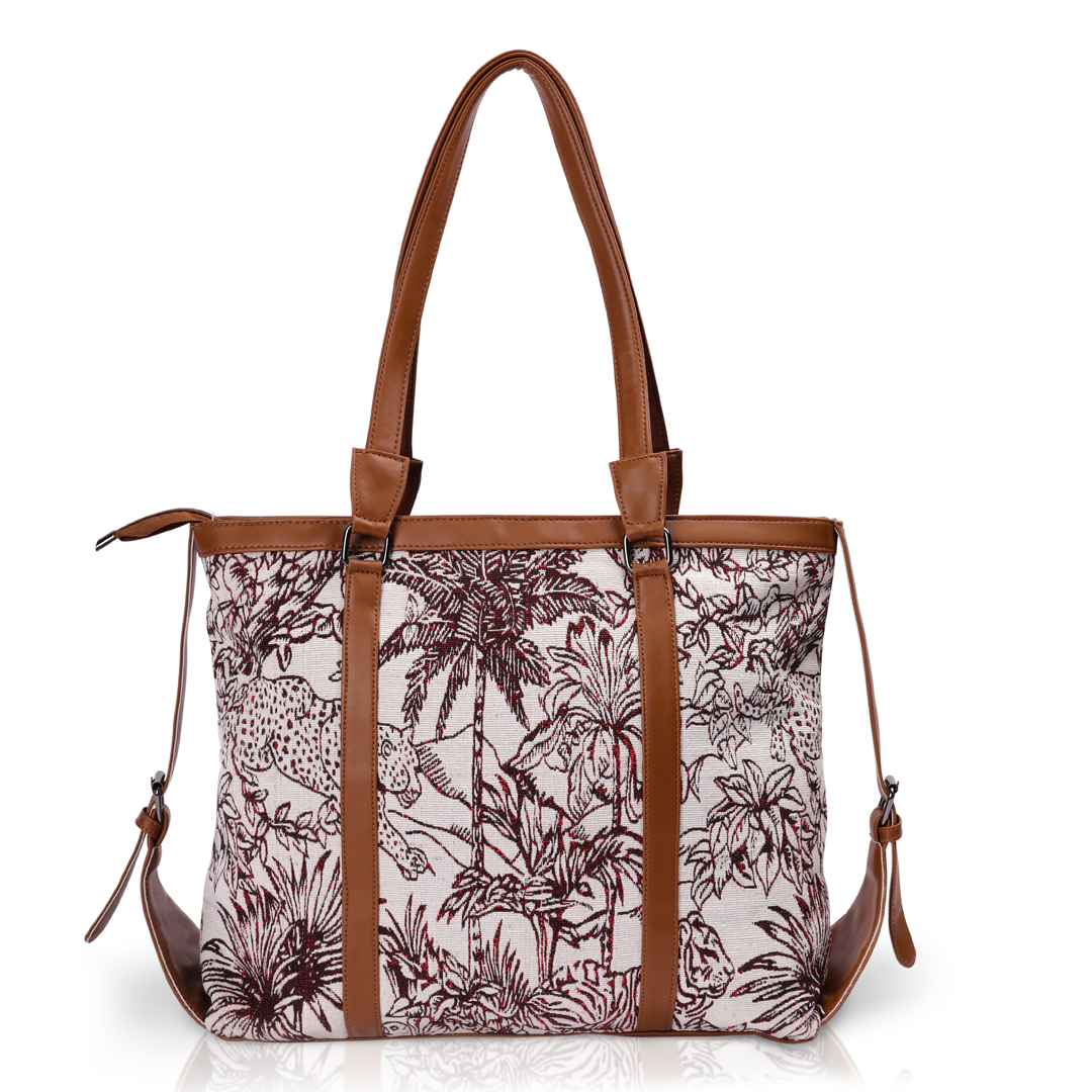 Large Capacity Elegant Handcrafted Tote Bag for Office